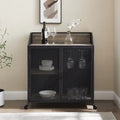 Middlebrook Pierpont Industrial-Style Mesh Bar Cabinet