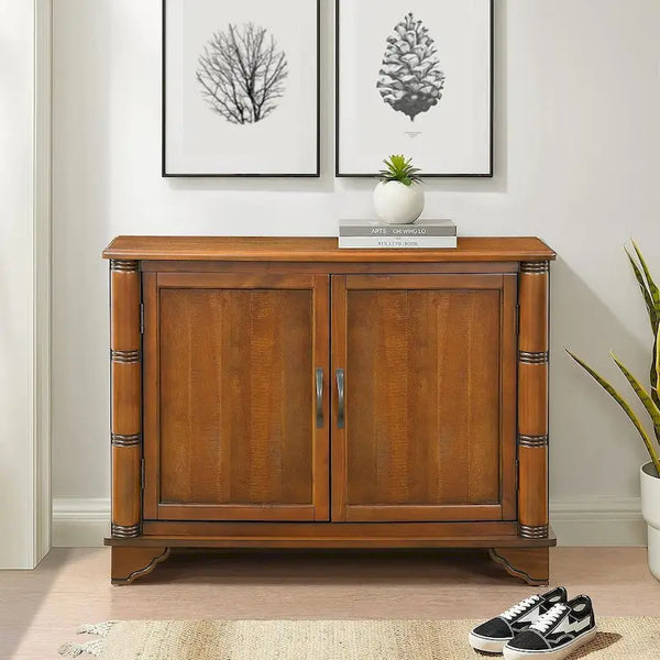 40-Inch Dresser Table with Adjustable Storage Shelves