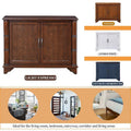 40-Inch Dresser Table with Adjustable Storage Shelves