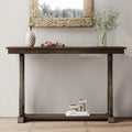 48-Inch Rustic Vintage Console Table - Farmhouse Entryway Furniture