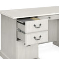 Saratoga Executive Desk with Drawers and Storage by Bush Furniture