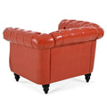 Christopher Knight Home - Winston Faux Leather Chesterfield Club Chair