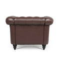 Christopher Knight Home - Winston Faux Leather Chesterfield Club Chair