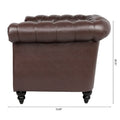 Christopher Knight Home - Winston Faux Leather Chesterfield Club Chair