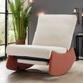 GDFStudio Contemporary Rocking Recliner with Footrest