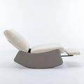 GDFStudio Contemporary Rocking Recliner with Footrest