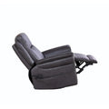 Christopher Knight Home Harrison Soft Power Swivel Rocker Recliner with Heating & Massage, Featuring Pillow Top Arms for Living Areas