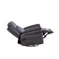 Christopher Knight Home Harrison Soft Power Swivel Rocker Recliner with Heating & Massage, Featuring Pillow Top Arms for Living Areas