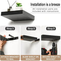 Wall-Mounted Floating Shelf
