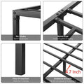 Sturdy Metal Platform Bed Frame - No Box Spring Required