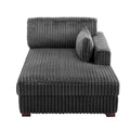 DREAMSIDEA Extra-Large Right-Facing Chaise Lounge Sofa