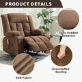 Heat and Massage Recliner Chair with Remote Control