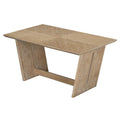 6-Piece Wooden Dining Set: Rectangular Table with 4 Upholstered Chairs and 1 Bench