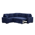 Roomfitters L-Shaped Pull-Out Sofa Bed with Wheels, USB Ports, and Power Outlets – Versatile Sleeper Sofa for Ultimate Living Room Comfort
