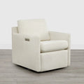 Nora Electric Reclining Swivel Chair with Footrest