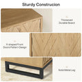 57.5-Inch Farmhouse Style Buffet Cabinet with Doors for Kitchen Storage