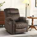 MCombo Compact Dual Motor Power Lift Recliner Chair with Massage, Dual Heating, and Adjustable Headrest - Model 7222