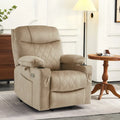 MCombo Compact Dual Motor Power Lift Recliner Chair with Massage, Dual Heating, and Adjustable Headrest - Model 7222