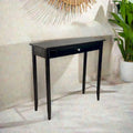 Porch & Den Holly Hill Solid Acacia Console Table with 1 Drawer