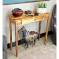 Porch & Den Holly Hill Solid Acacia Console Table with 1 Drawer