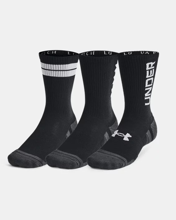 Under Armour Performance Tech Unisex 3-Pack Crew Socks