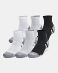 Under Armour Performance Tech Unisex 6-Pack Quarter Socks