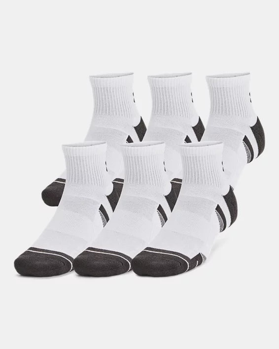 Under Armour Performance Tech Unisex 6-Pack Quarter Socks