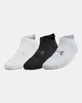 Under Armour Play Up Women's 3-Pack No Show Tab Socks
