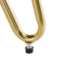 Bette Velvet Accent Chair with Gold Finish by iNSPIRE Q Bold