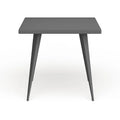 Carbon Loft Swan Industrial Square Metal Dining Table - Not Available