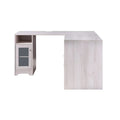 Furniture of America Barlon 59-Inch L-Shaped Computer Desk with USB Ports