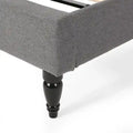 Christopher Knight Home Atterbury King Size Upholstered Bed Platform