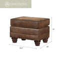 Sedona Arm Chair with Matching Ottoman - American Furniture Classics Model 9901-00-90