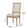Christopher Knight Home Regan Upholstered 7-Piece Expandable Dining Set