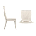 Set of 2 Ronda Wooden Dining Chairs with Panel Back
