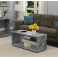 Northfield Admiral Coffee Table with Shelf by Convenience Concepts