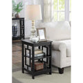 Convenience Concepts Town Square End Table Featuring Shelves