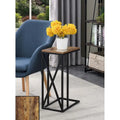 Tucson C-Shaped End Table by Convenience Concepts