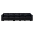 Convertible DIY Modular Sleeper Sectional Sofa Collection with Storage Seats - Perfect for Your Living Room
