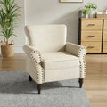 Nailhead Trimmed Living Room Armchair - Dimensions: 29.9W x 29.9H x 32.9D
