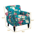 Nailhead Trimmed Living Room Armchair - Dimensions: 29.9W x 29.9H x 32.9D
