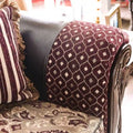 Rend Classic Faux Leather Tufted Sofa with Rolled Arms by Furniture of America