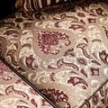 Rend Classic Faux Leather Tufted Sofa with Rolled Arms by Furniture of America