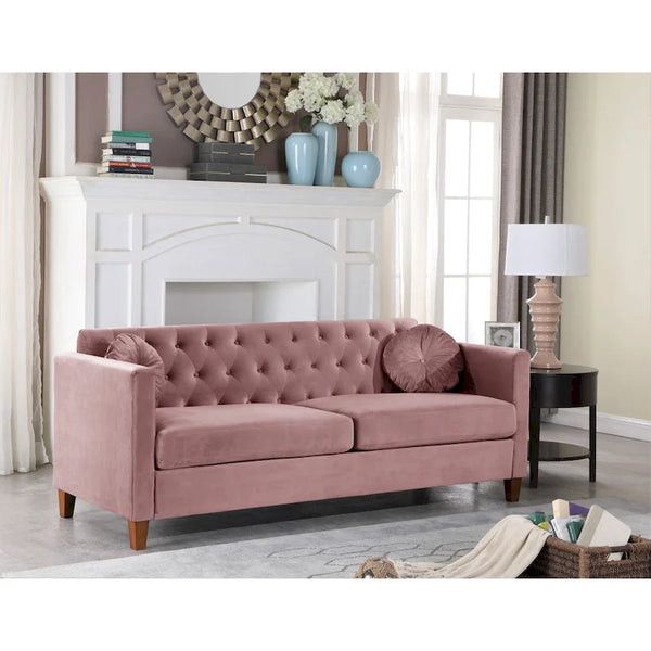 Lory Kitts Timeless Velvet Chesterfield Sofa