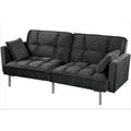 Bernal 75.6-Inch Velvet Sleeper Sofa Bed
