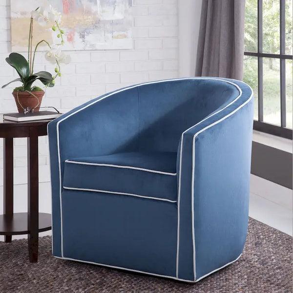 Greyson Living Kenton Barrel Swivel Chair