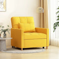 AECOJOY 3-in-1 Convertible Sleeper Sofa Chair with Pillow and Adjustable Backrest