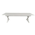 9' x 40" Rustic Solid Pine Folding Dining Table - Antique Style