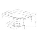 Glass 5-Piece Dining Collection