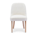 Water and Stain Resistant Boucle Polyester Side Chair